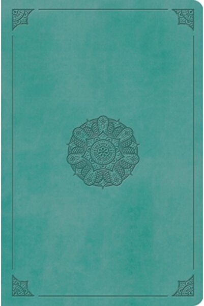 Crossway Books Biblia compactă ESV Value (Trutone, Turcoaz, Design emblemă)