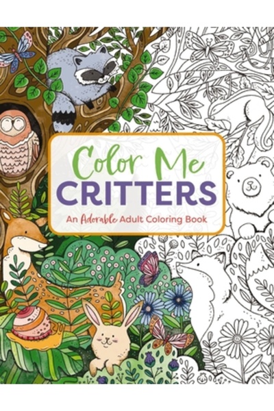 Cider Mill Pr Colorează-mă Creaturi: O Carte de Colorat Adorabilă pentru Adulți