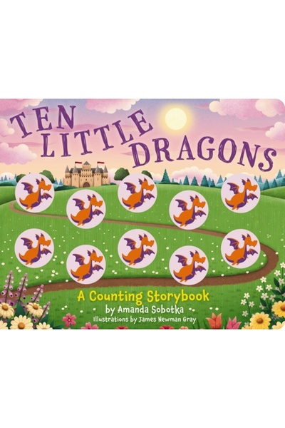 Applesauce Pr Zece dragoni mici: O carte de povești cu numărătoare magică