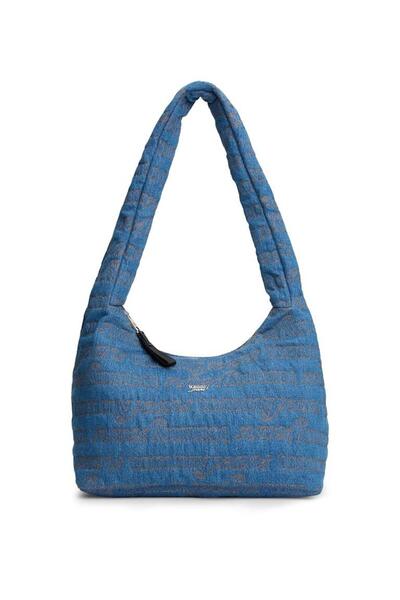 Tommy Hilfiger TJW URBAN AOP DENIM HOBO BAG