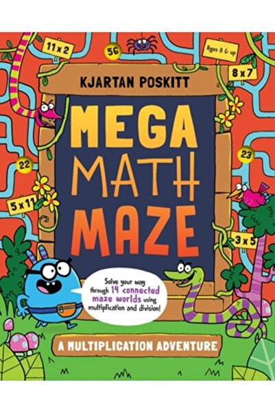 Workman Pr Mega Labirint Matematic: O Aventură a Înmulțirii