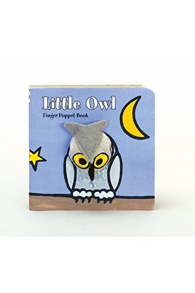 Chronicle Books Cartea cu păpuși de deget cu bufnița mică