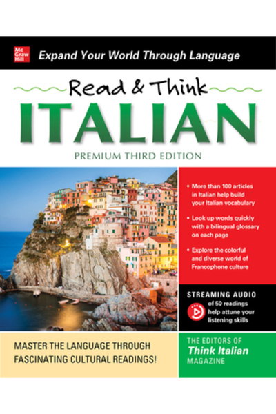 Mcgraw Hill Book Co Citește și gândește italiană, ediția a 3-a