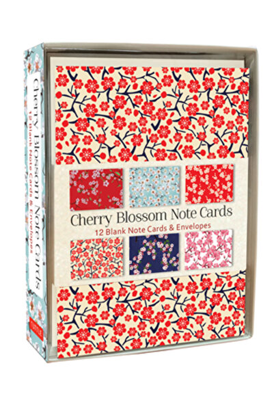 Tuttle Pub Cărți de vizită cu flori de cireș: 12 cărți de vizită goale și pli...