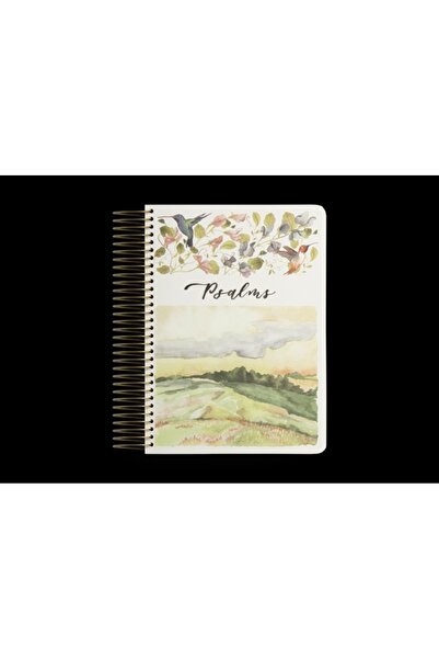 Crossway Books Jurnal de Scriptură ESV, Ediție cu Spirală: Psalmii (Ilustrați...