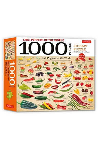 Tuttle Pub Ardei iuți ai lumii - Puzzle de 1000 de piese: Pentru adulți și fa...
