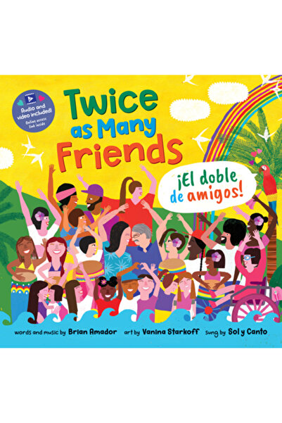 BAREFOOT BOOKS De două ori mai mulți prieteni / El Doble de Amigos