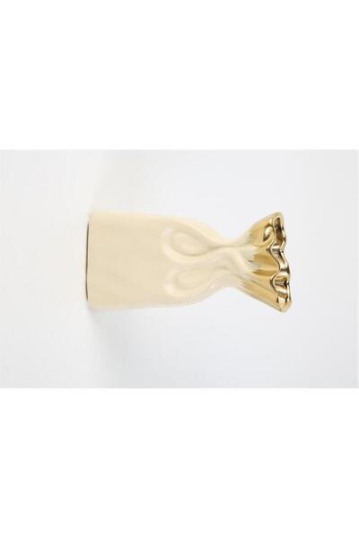 Vitale Vază pentru buchet din ceramică crem 10*7*20 cm AK.LA0062