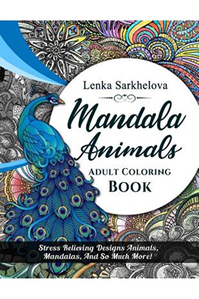 Penguin Random House South Afr Carte de colorat cu animale Mandala: Carte de ...