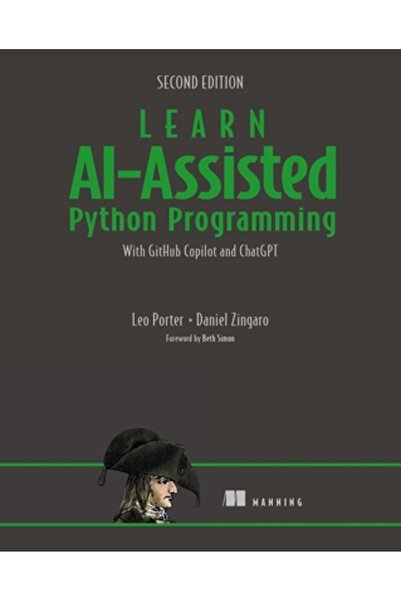 Manning Pubn Învățați programarea Python asistată de inteligență artificială,...