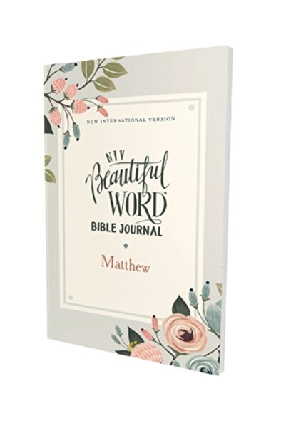 Zondervan Jurnal biblic Niv, Cuvântul frumos, Matei, broșat, Comfort Print