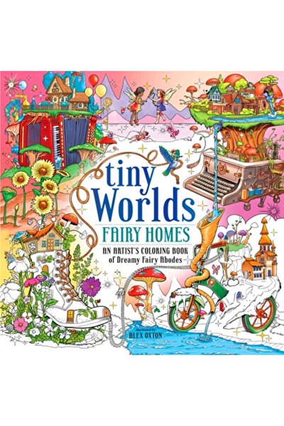 Castle Point Lumi minuscule: Case de zâne: Carte de colorat a unui artist cu ...