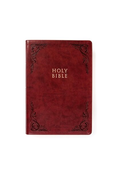 Holman Bibles Biblia de referință KJV Super Giant Print, cu text din piele de...