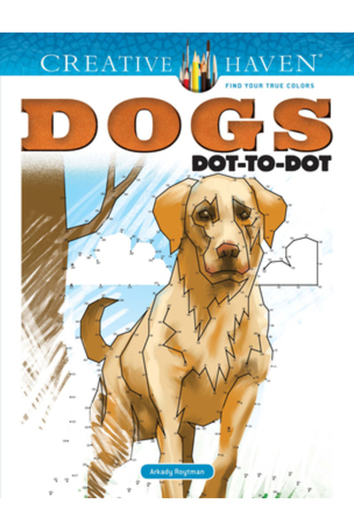 Dover Pubn Inc Jocuri de unit cu puncte Creative Haven Dogs