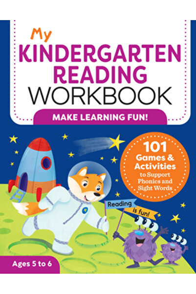 Rockridge Pr Caietul meu de lucru pentru citire la grădiniță: 101 jocuri și a...