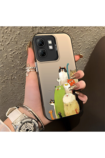 Hontinga حافظة متوافقة مع هاتف Infinix Smart 9، حافظة هاتف صلبة مضادة للسقوط،...