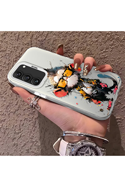 Hontinga حافظة هاتف متوافقة مع هاتف سامسونج جالاكسي S22، حافظة صلبة مقاومة لل...