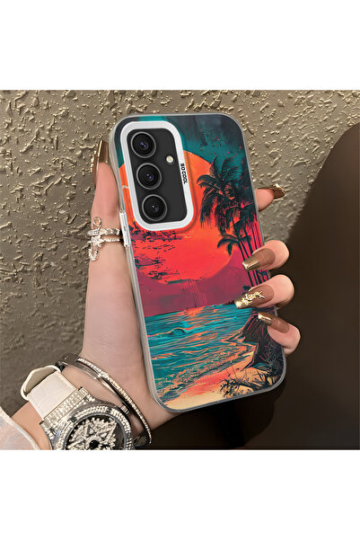 Hontinga حافظة متوافقة مع هاتف سامسونج جالاكسي S24 بلس، حافظة هاتف صلبة مضادة...