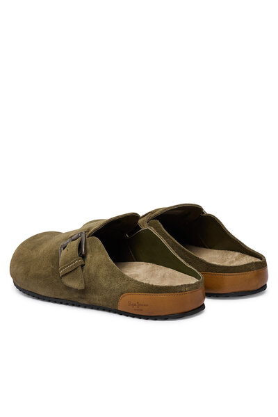 Pepe Jeans Men's Flip-Flops Olive Green 728 Corby Clog