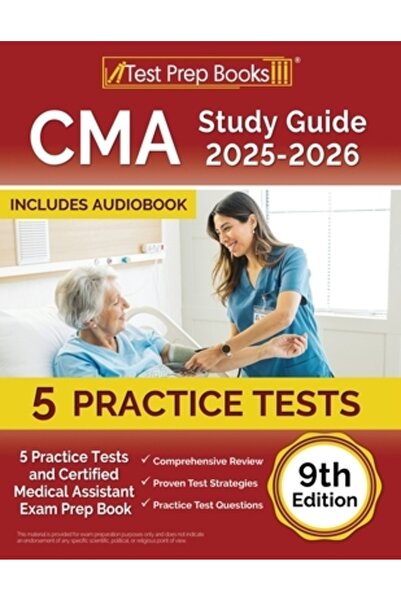 Test Prep Books Ghid de studiu CMA 2025-2026: 5 teste practice și carte pregă...