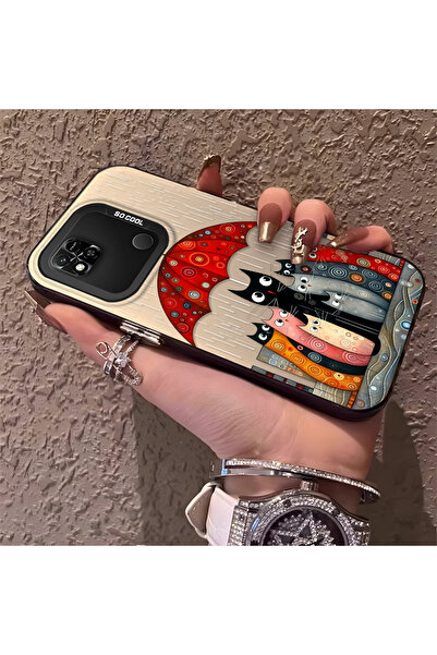 Hontinga حافظة هاتف متوافقة مع هاتف Redmi 9C، حافظة صلبة مقاومة للصدمات، حافظ...