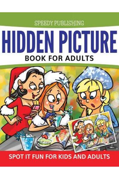 Wahida Clark Presents Pub Carte cu imagini ascunse pentru adulți: Găsește-le,...