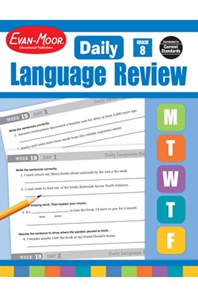 Kessinger Pub Llc Recapitulare zilnică a limbajului, clasa a VIII-a