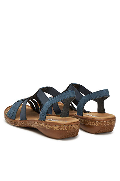 Rieker sandale pentru femei bleumarin