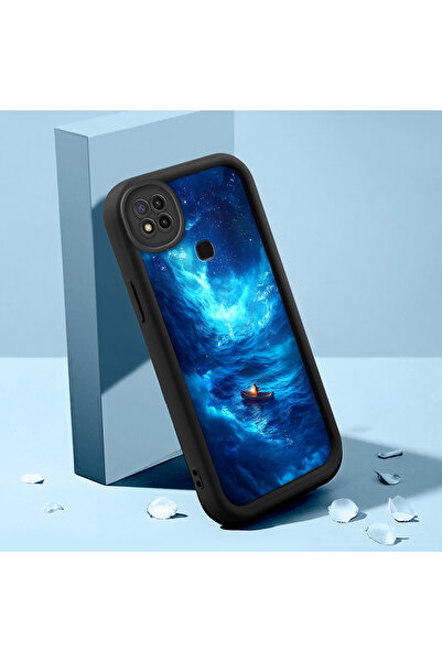 Hontinga حافظة هاتف من السيليكون الناعم المتوافقة مع هاتف Redmi 10A مضادة للسقوط