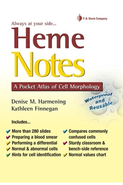 F A Davis Co Note hemice: Un atlas de buzunar al morfologiei celulare