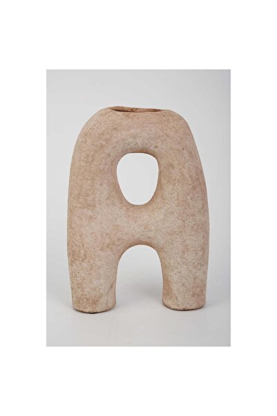 Vitale مزهرية ليديا تيراكوتا المجوفة 18*6*25 سم AK.KK0016