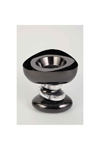 Vitale وعاء فولكان أسود عميق 10*10*11 سم MTFK.0177