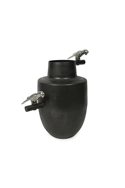 Vitale مزهرية معدنية على شكل طيورين 20*28 سم AK.JA0268