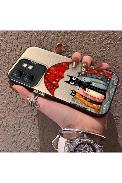 Hontinga حافظة هاتف متوافقة مع هاتف Infinix Smart 9، حافظة صلبة مقاومة للصدما...