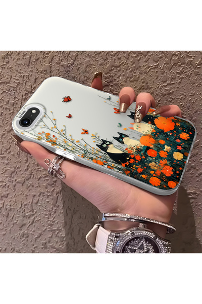 Hontinga حافظة هاتف متوافقة مع iPhone 7/8/SE 2020 2022، حافظة صلبة مقاومة للص...