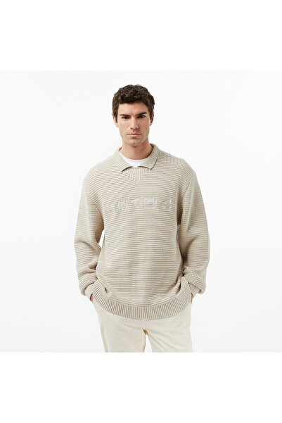 United 4 United4 Men's Cream Knitwear