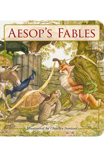 Applesauce Pr Carte cartonată supradimensionat cu Fabulele lui Esop: Ediția c...