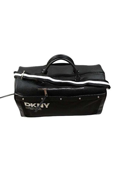 Dkny Vertical Embossed Duffle Bag for Unisex | Ultra Lightweight Wheels