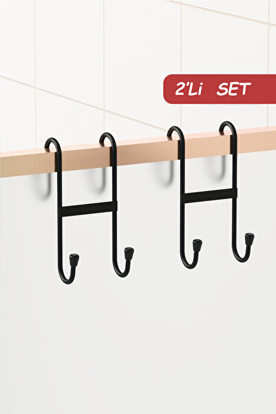 zabata 2 Adet Duşakabin Askısı Banyo Mutfak Bornoz Havlu Askılığı Metal Askı ...