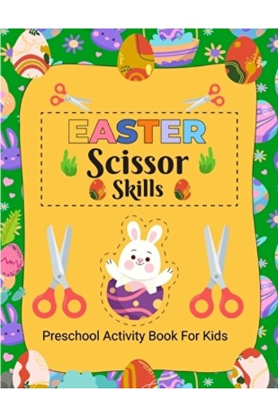 INDEPENDENT CAT Abilități de Paște cu foarfeca: Caiet de activități de Paște ...