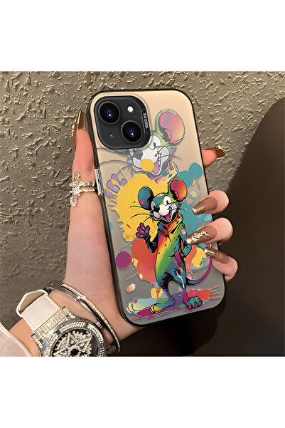 Hontinga حافظة متوافقة مع هاتف iPhone 14، حافظة هاتف صلبة مضادة للسقوط، فن ال...