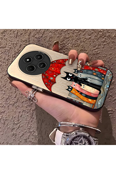 Hontinga حافظة هاتف متوافقة مع Redmi 14C 4G، حافظة صلبة مقاومة للصدمات، حافظة...