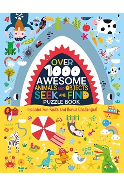 Fox Chapel Pub Co Inc Carte cu puzzle-uri cu peste 1000 de animale și obiecte...