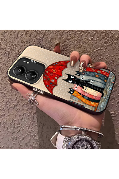 Hontinga حافظة هاتف متوافقة مع هاتف Redmi 13C، حافظة صلبة مقاومة للصدمات على ...