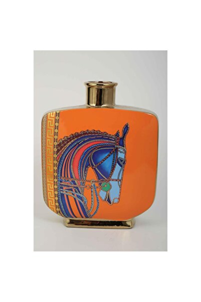 Vitale مزهرية خزفية على شكل حصان 26.5*10.2*34 سم AK.KD0066