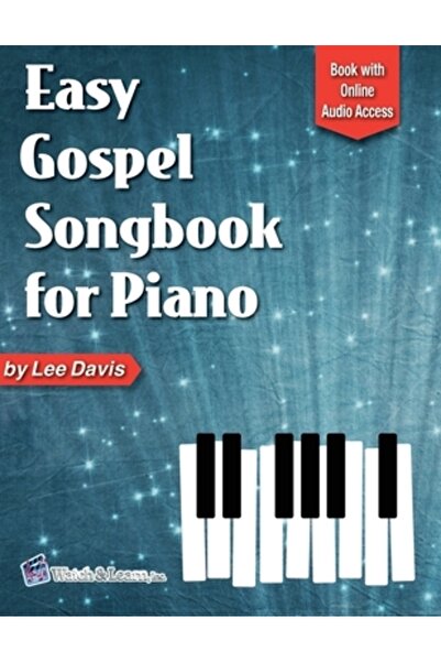 INDEPENDENT CAT Carte de cântece gospel ușor de utilizat pentru pian, cu acce...