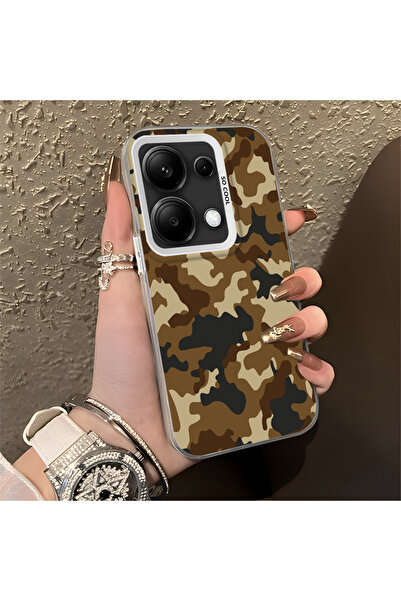 Hontinga حافظة متوافقة مع هاتف Poco M6 Pro 4G، حافظة هاتف صلبة مضادة للسقوط، ...