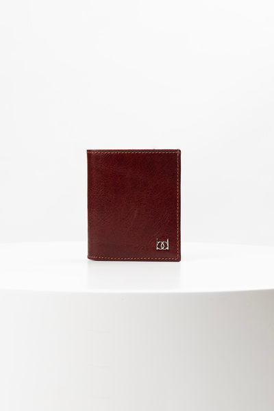 BAYDERİ Suare Genuine Leather Kibar Men's Wallet Tan