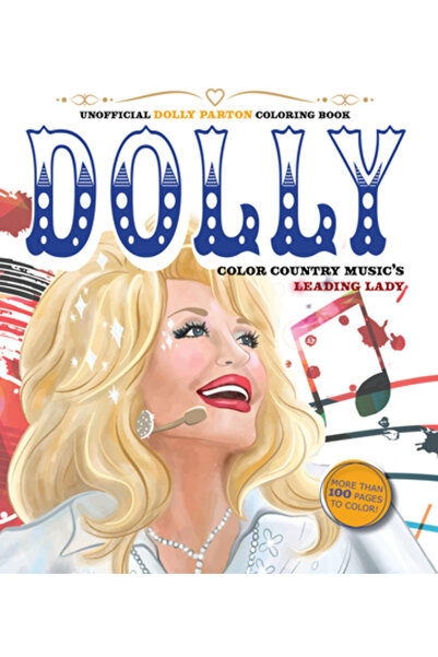 Chartwell Books Carte de colorat neoficială cu Dolly Parton: Colorează actriț...