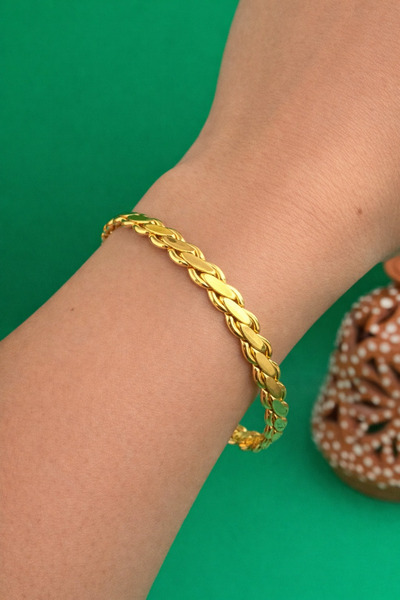 charmove ile kendinizi şımartın 22 Ayar Altın Kaplama Kadın Telli Adana Burma...